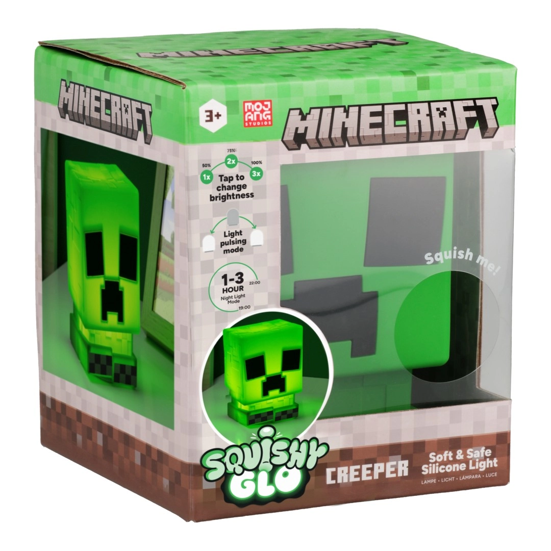 Lampka Paladone Squishy Glo Silicone Light Minecraft Creeper
