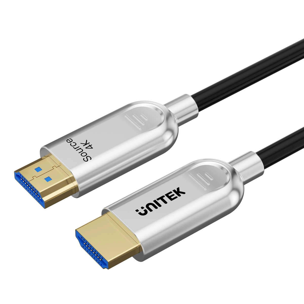 Kabel optyczny HDMI Unitek C11092ASL01-15M 15m Srebrny