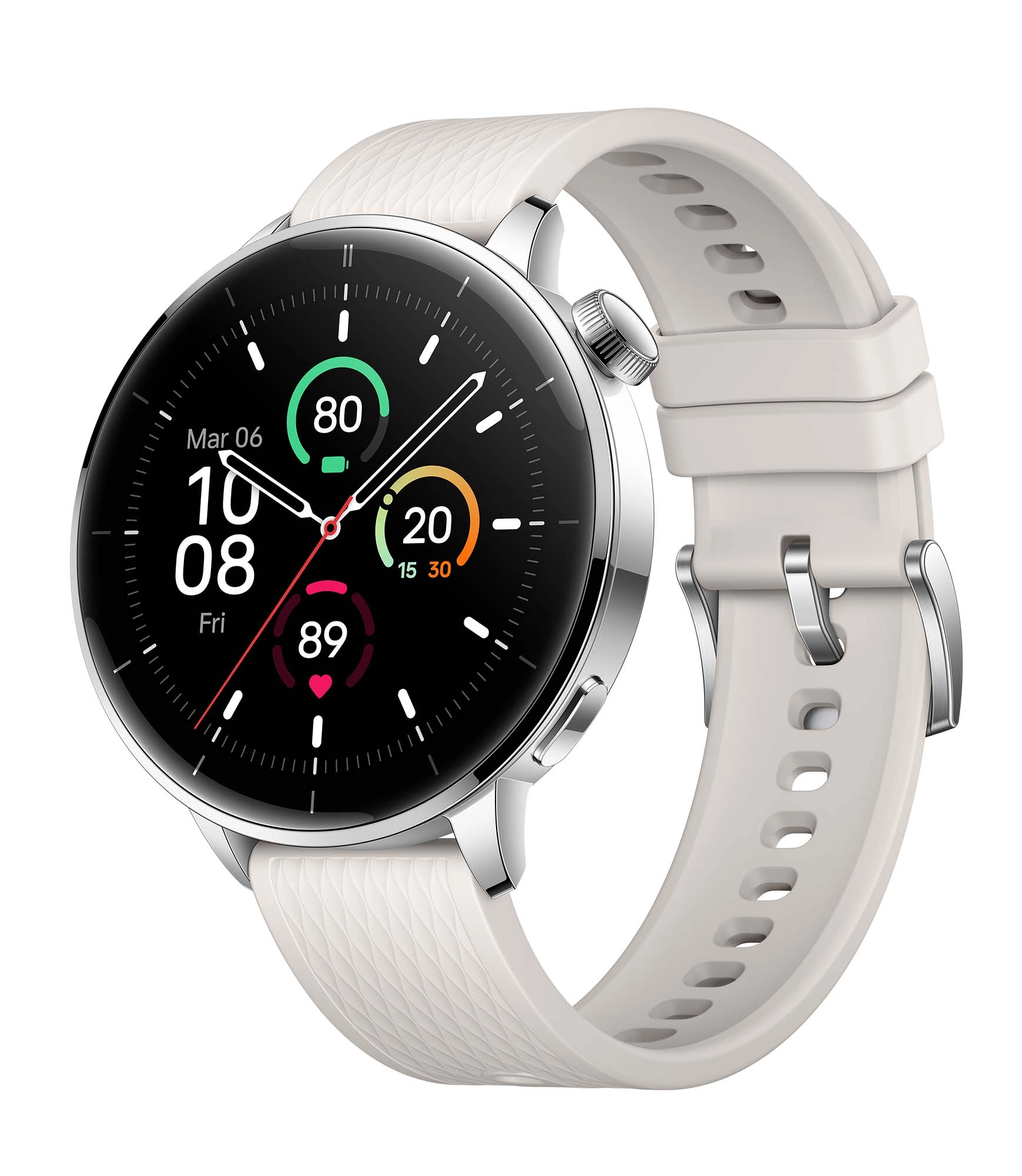 Smartwatch OnePlus Watch 3 43mm GPS Srebrny