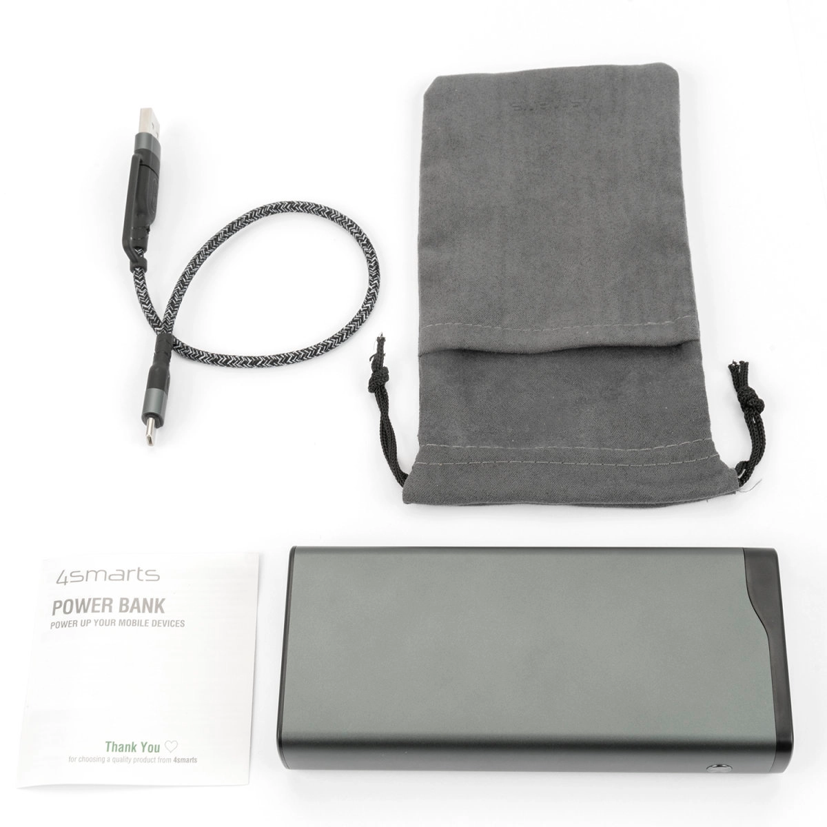 Powerbank 4smarts VoltHub Pro 20000mAh PD 22.5W Grafitowy