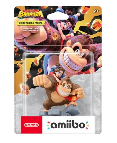 Figurka Nintendo Amiibo Donkey Kong & Pauline (seria Donkey Kong Bananza)