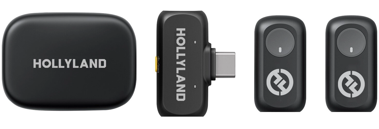 System bezprzewodowy Hollyland Lark A1 USB-C Duo Czarny