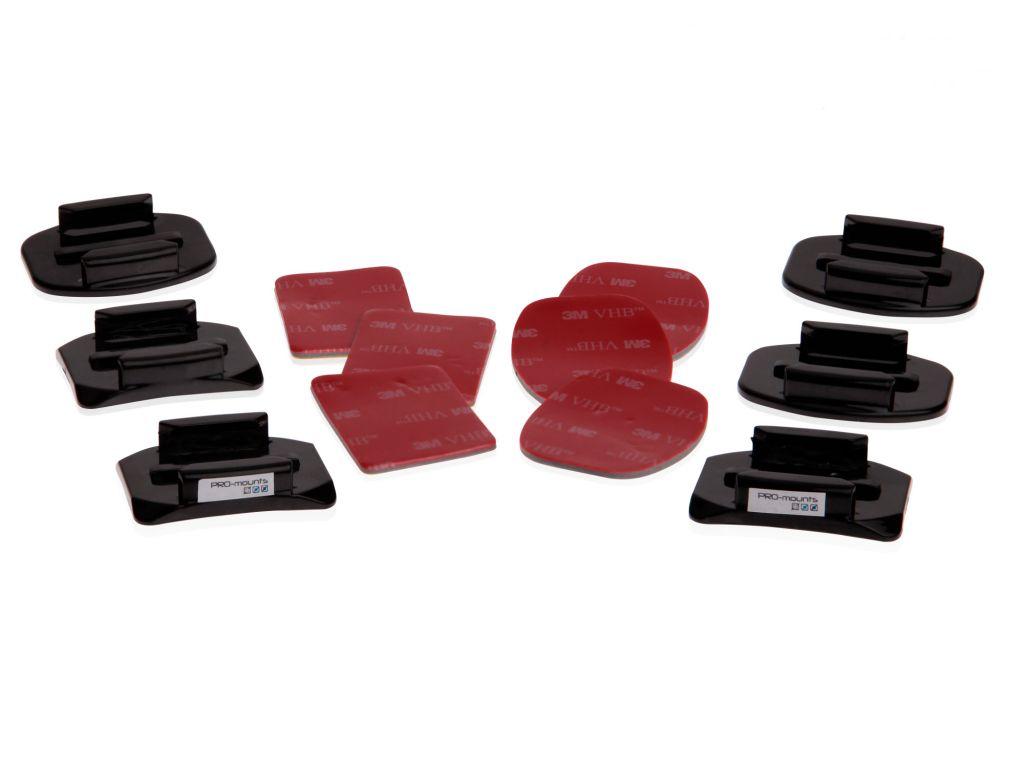 PRO-mounts Zestaw mocowań płaskich i zakrzywionych