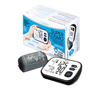 Ciśnieniomierz Vitammy Cosmo White and Black Wykrywanie arytmii