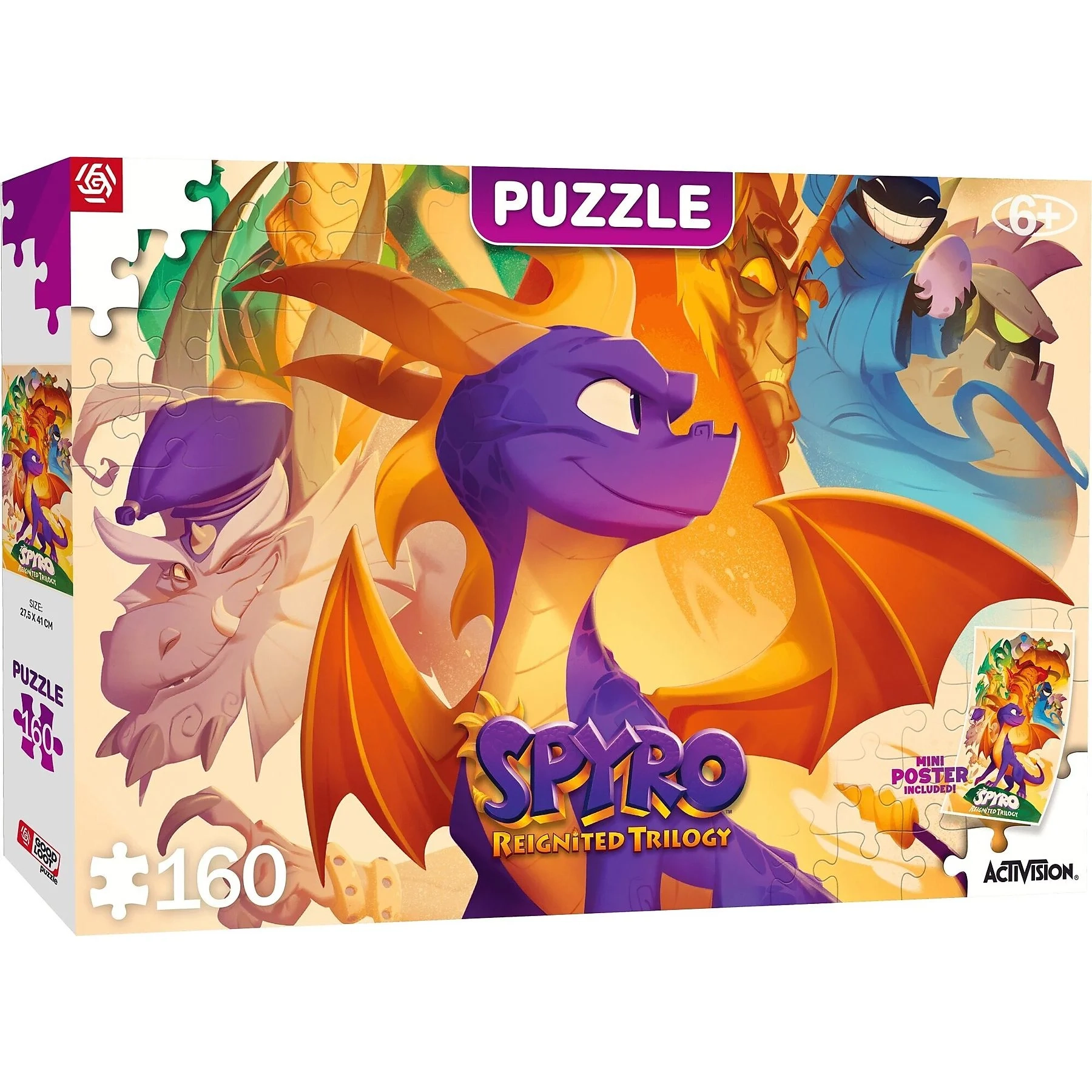 Puzzle Good Loot Spyro Reignited Trilogy Heroes 160 elementów