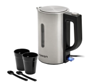 Raven ECT002 0,5l 1100W turystyczny dwa kubki dwie łyżeczki