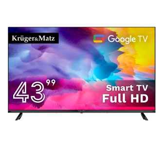Telewizor Kruger & Matz 43F730QB 43" FHD Google TV DVB-T2