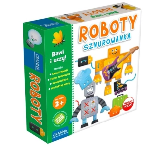 Gra planszowa Roboty sznurowanka