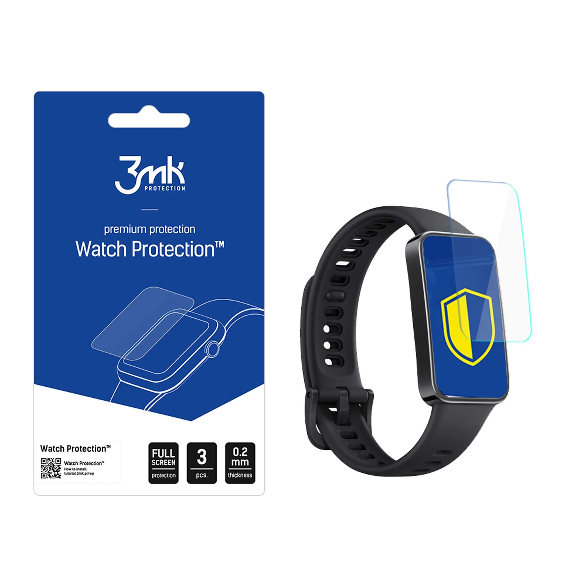 Folia ochronna 3mk Watch Protection ARC do Huawei Band 9