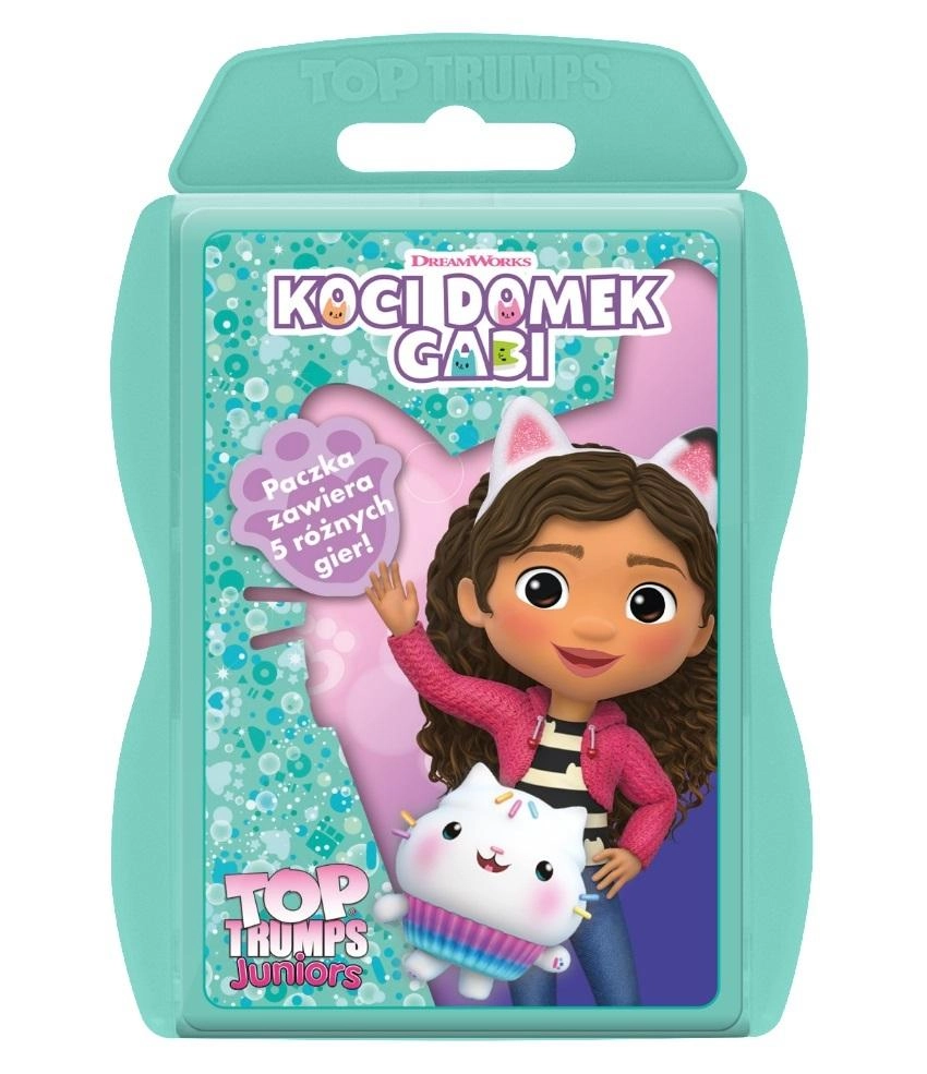 Gra karciana Top Trumps Junior Koci Domek Gabi