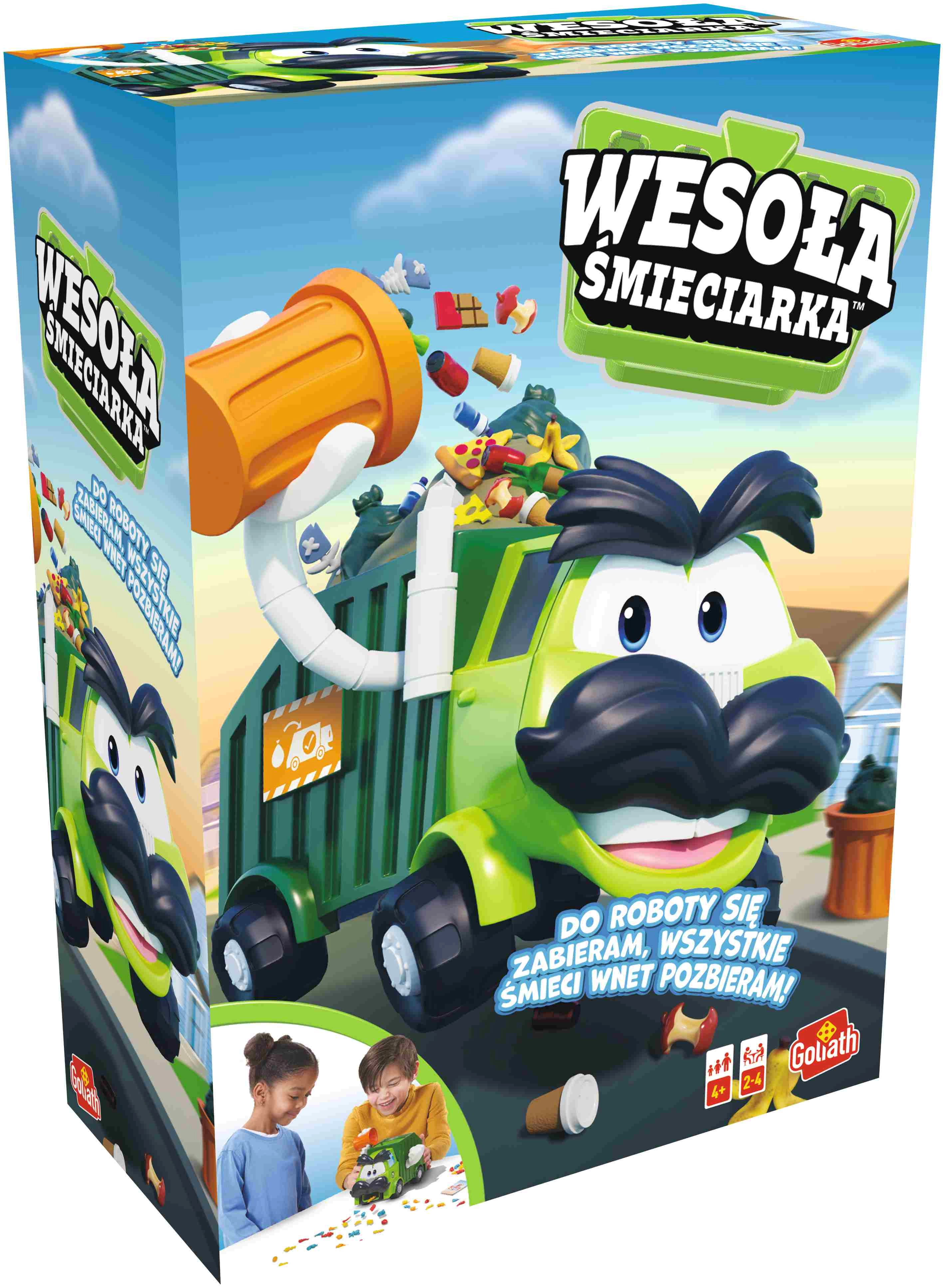 Gra planszowa Wesoła Śmieciarka