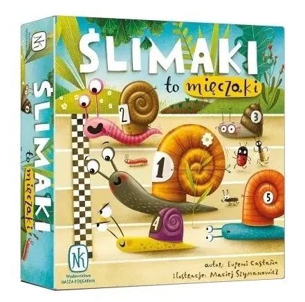 Gra planszowa Ślimaki to mięczaki