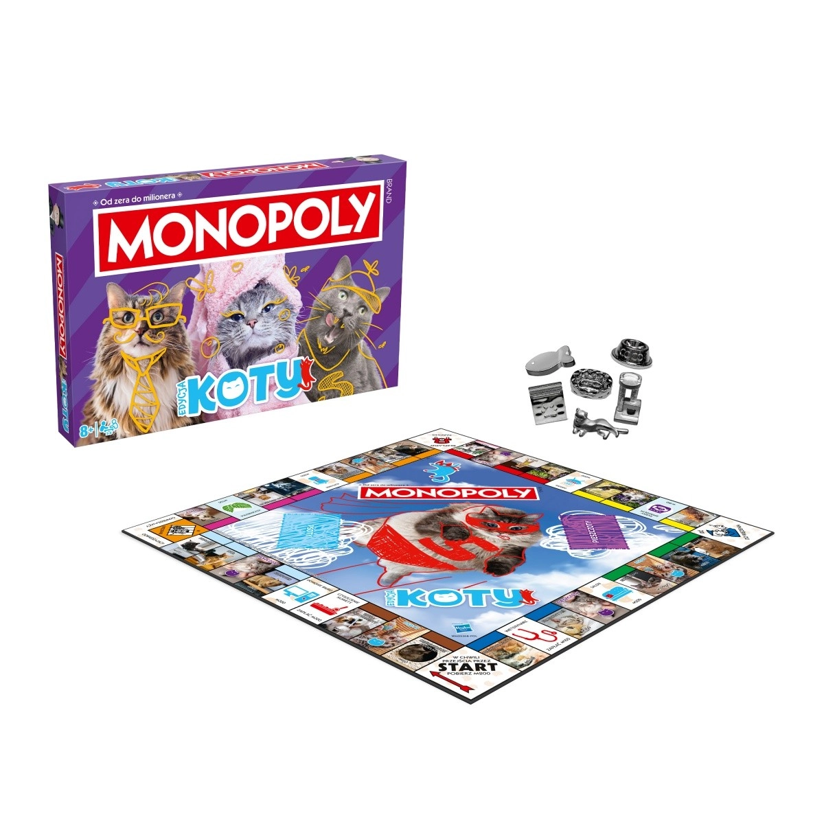 Gra planszowa Monopoly Koty 2025