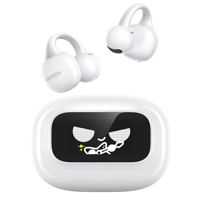 Słuchawki bezprzewodowe UGREEN ClipBuds WS208 Konstrukcja klipsa Bluetooth 5.4 Biały
