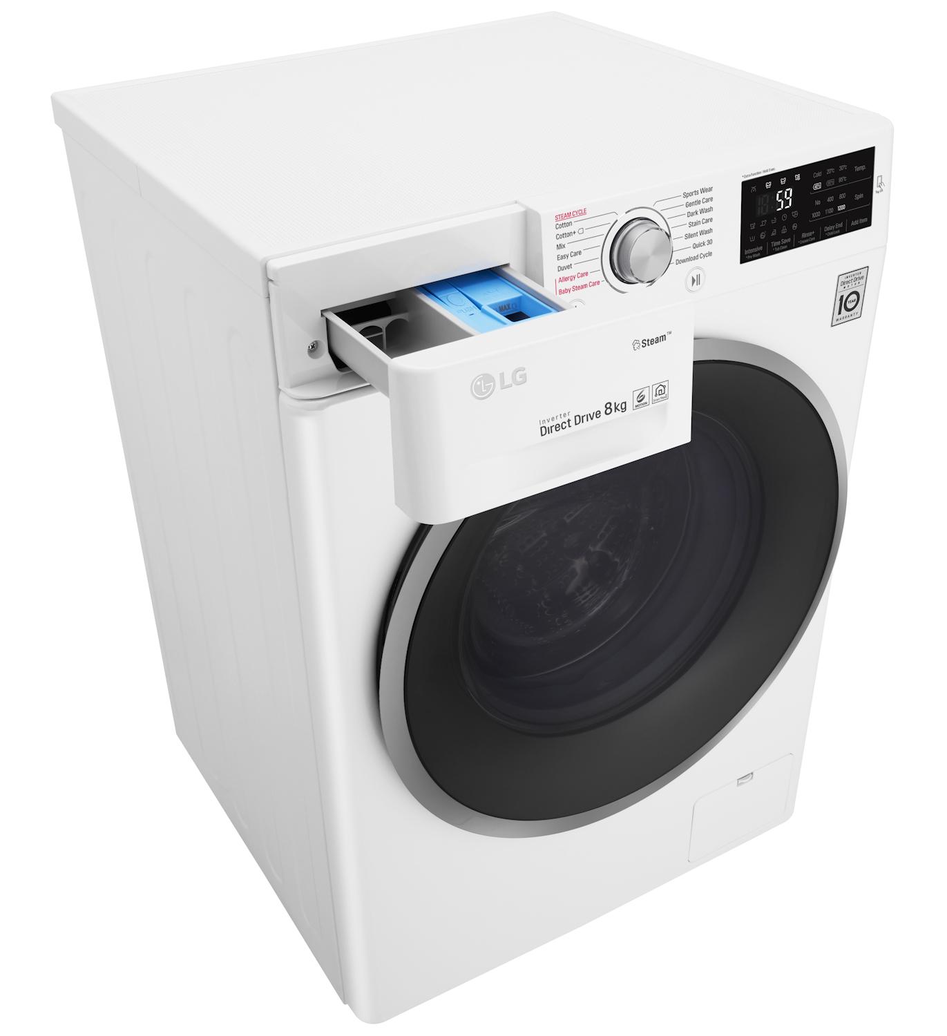 Pralka LG SteamSpa F2J6TY1W