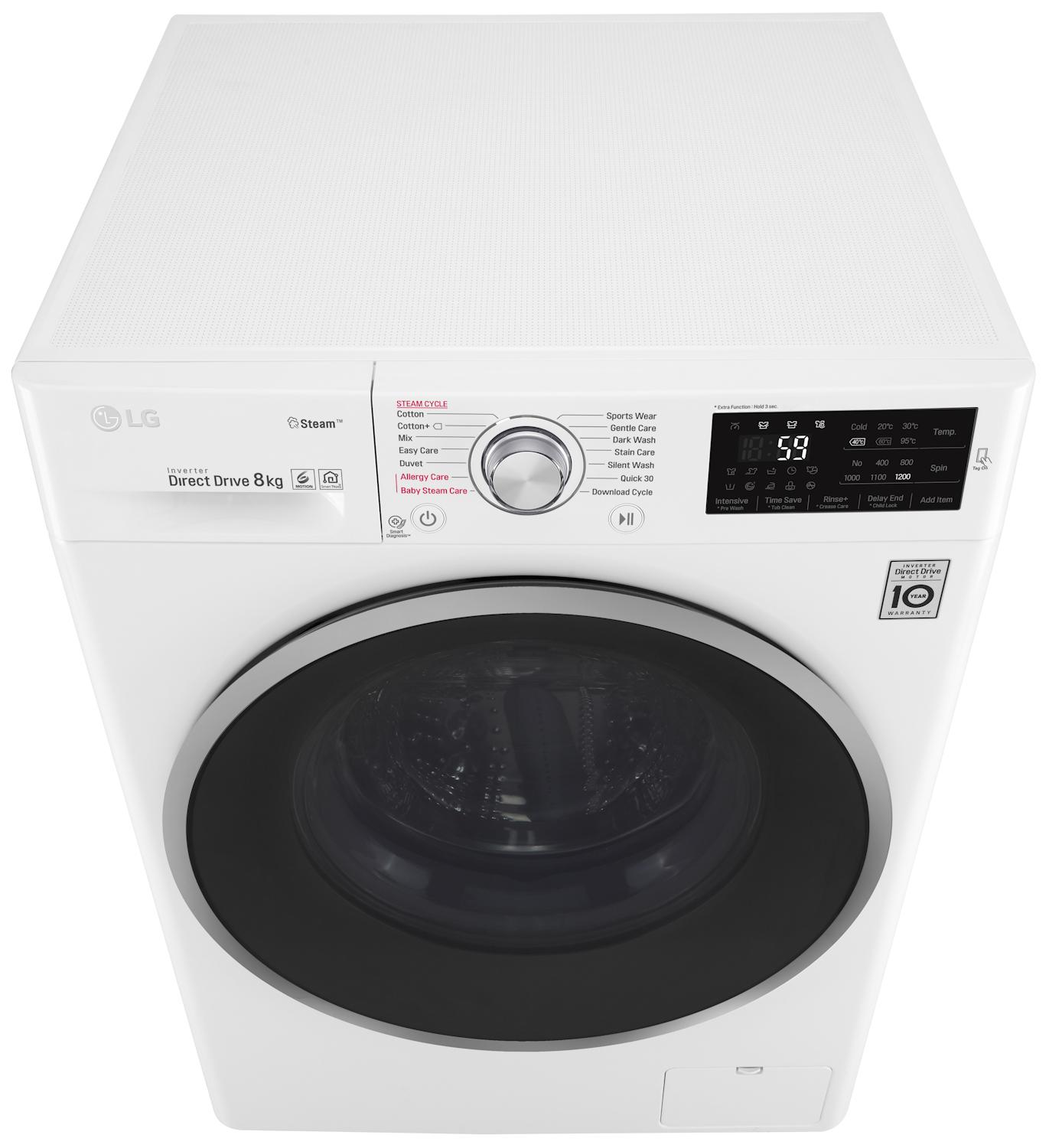 Pralka LG SteamSpa F2J6TY1W