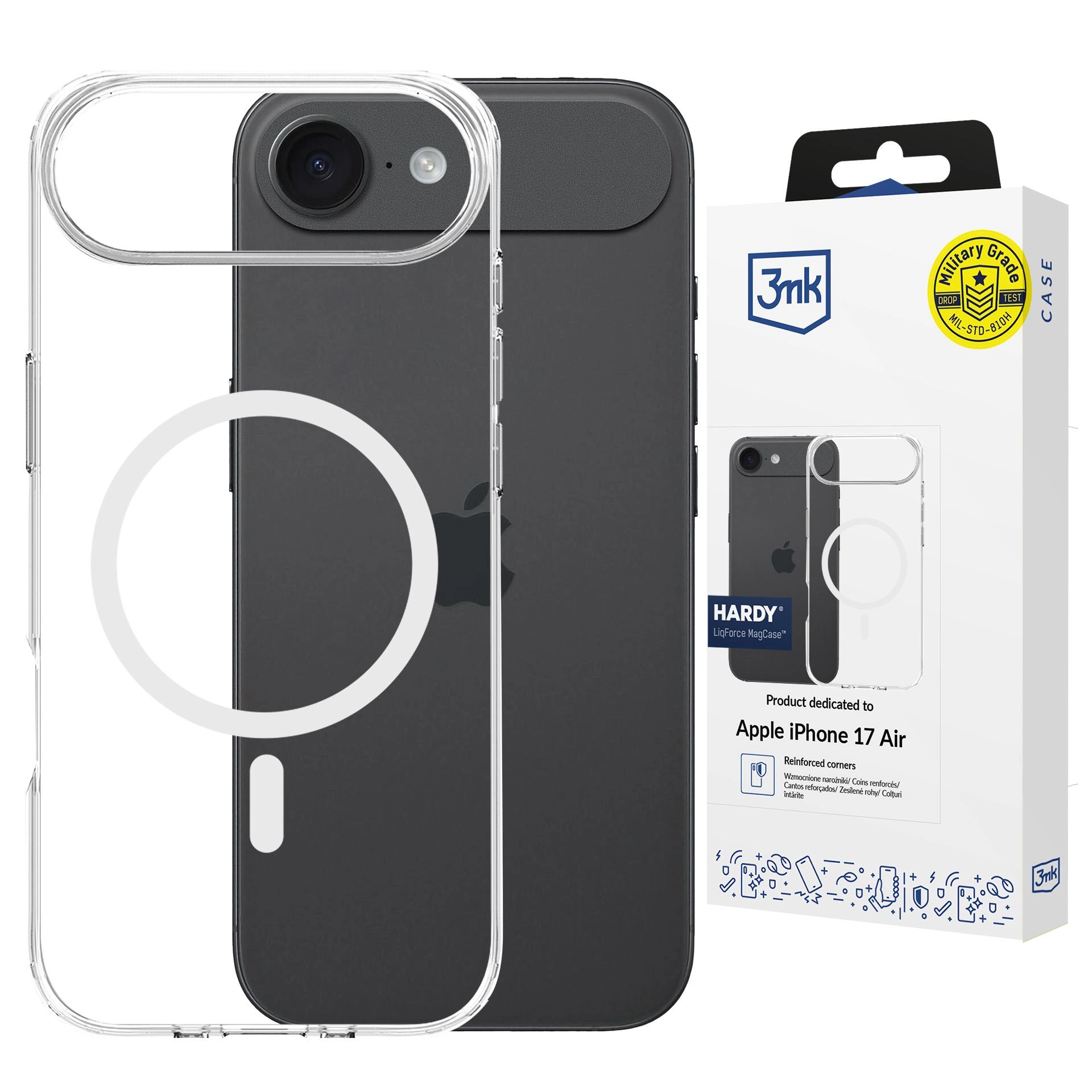 Etui 3mk Hardy LiqForce MagCase do Apple iPhone 17 Air