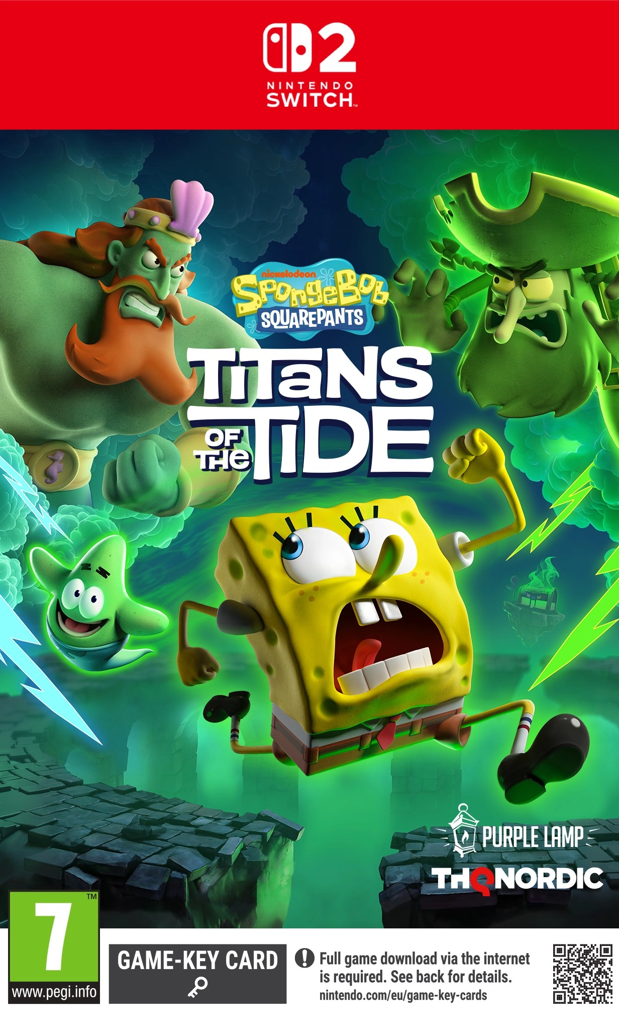 Spongebob Kanciastoporty Titans of the Tide Gra na Nintendo Switch 2