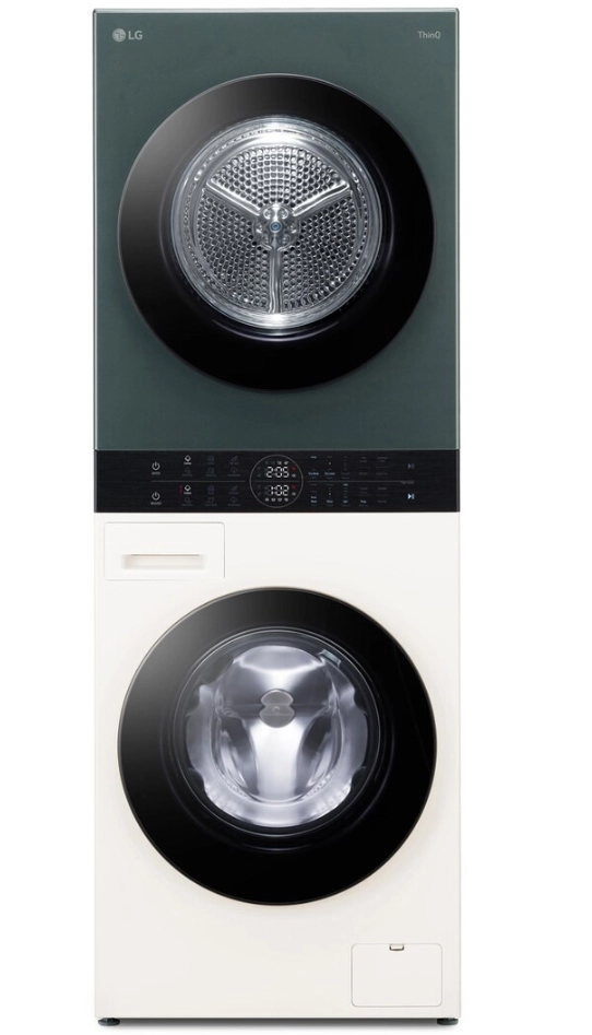 Zestaw LG WashTower WT1210EGF 66cm 12kg/10kg Zdalne sterowanie