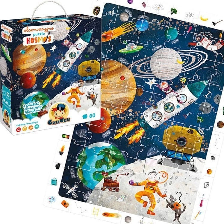 Puzzle Kosmos 60 elementów