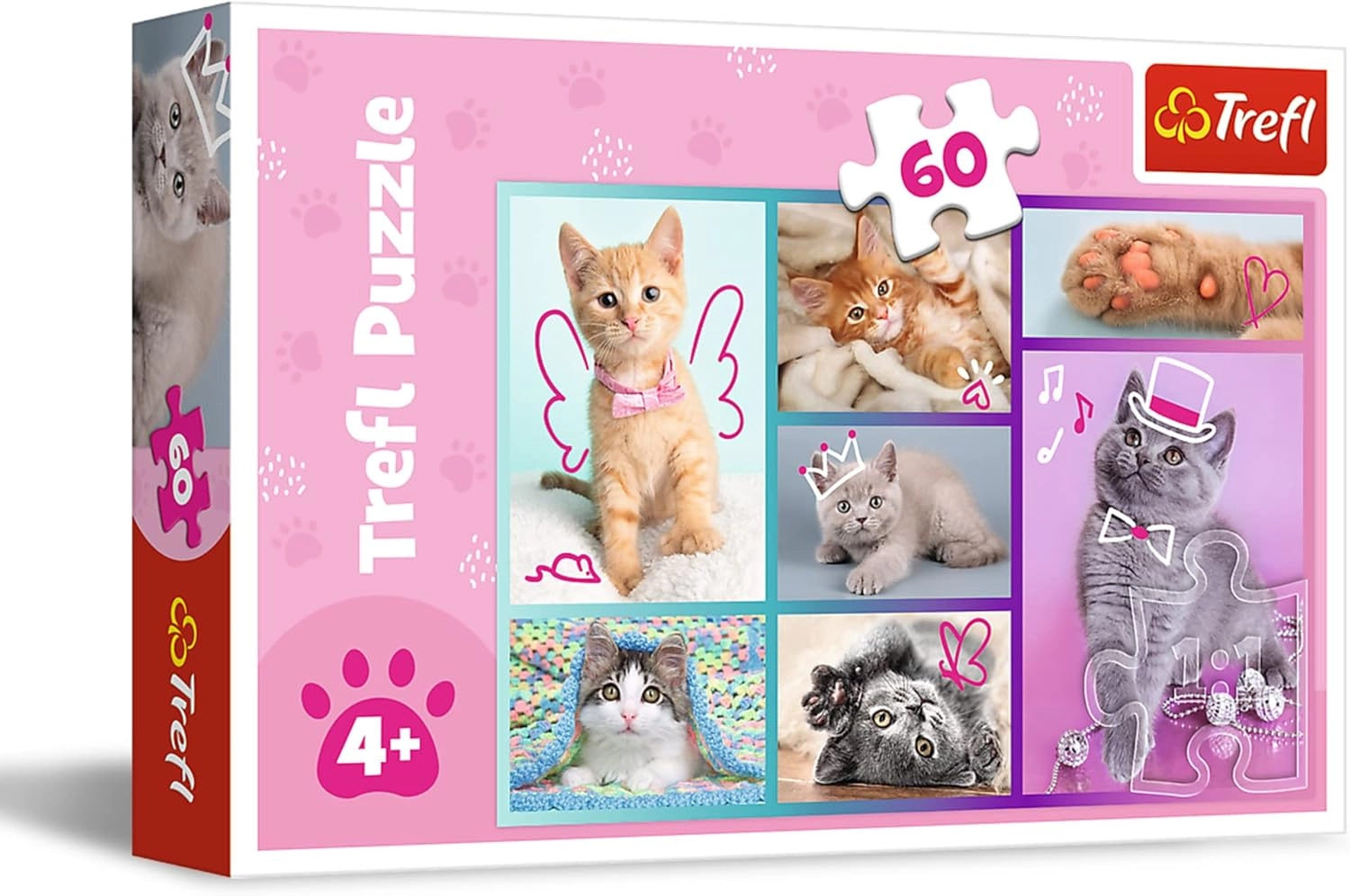 Puzzle Słodkie kociaki 60 elementów