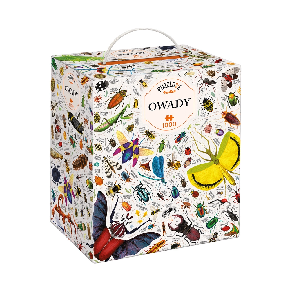 Puzzle Puzzlove CzuCzu Owady 1000 elementów