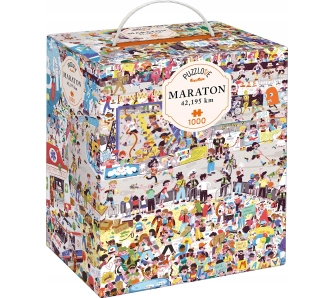 Puzzle Puzzlove Maraton 42,195km 1000 elementów
