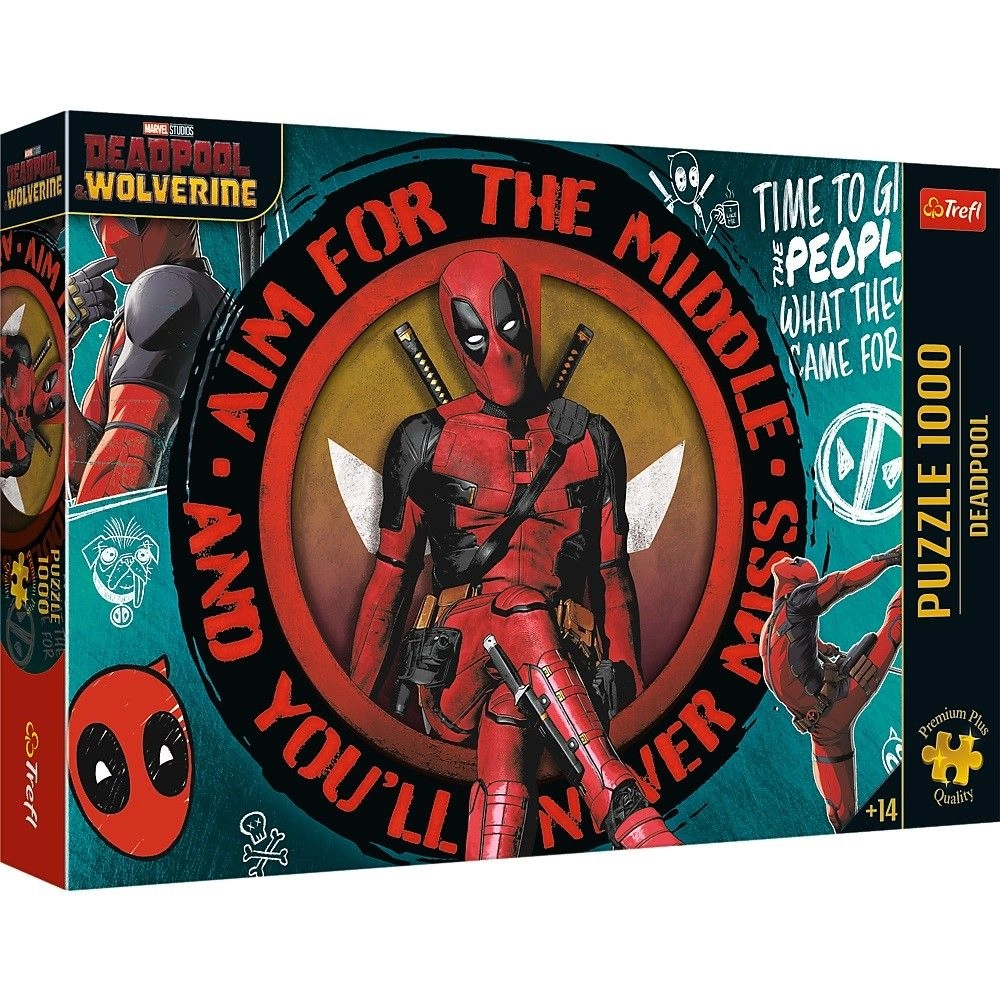 Puzzle Deadpool Marvel 1000 elementów