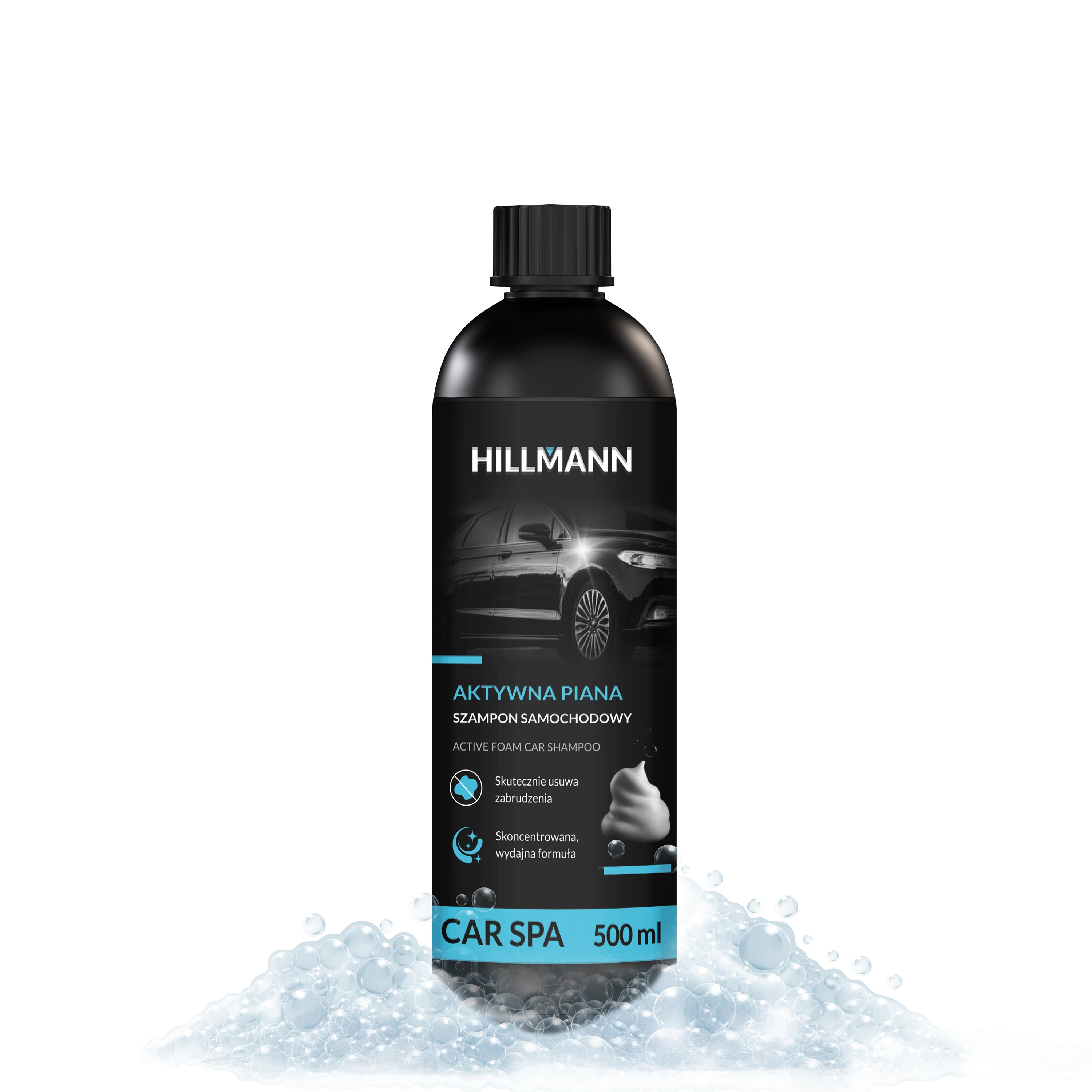 Szampon samochodowy Aktywna Piana HILLMANN HASSZ500 500 ml