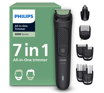 Trymer Philips Seria 3000 MG3930/15 6 nasadek 60min