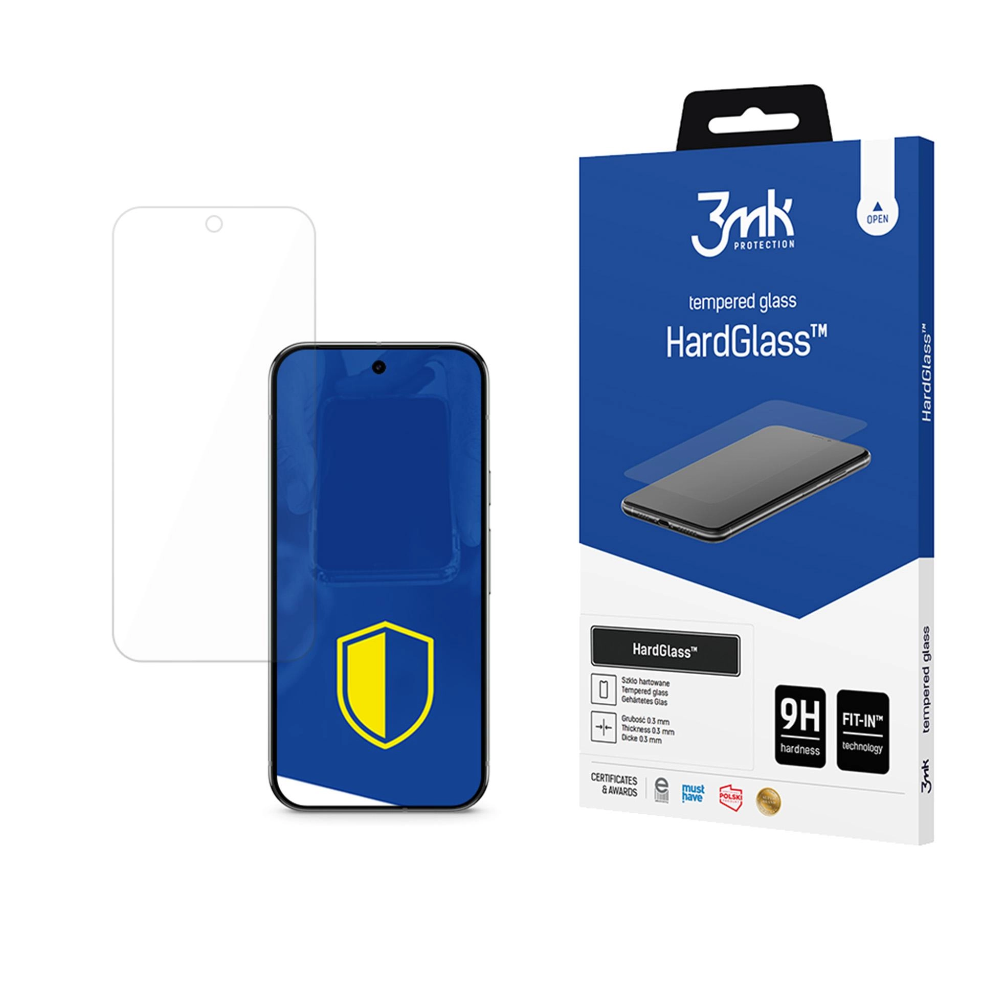 Szkło hartowane 3mk HardGlass do Google Pixel 10/ 10 Pro