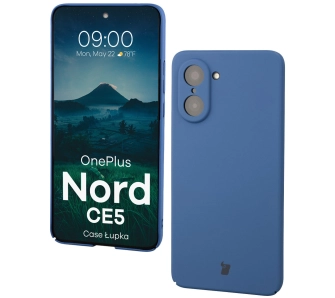 Etui Bizon Łupka do OnePlus Nord CE5 5G Niebieski