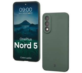 Etui Bizon Łupka do OnePlus Nord 5 Zielony