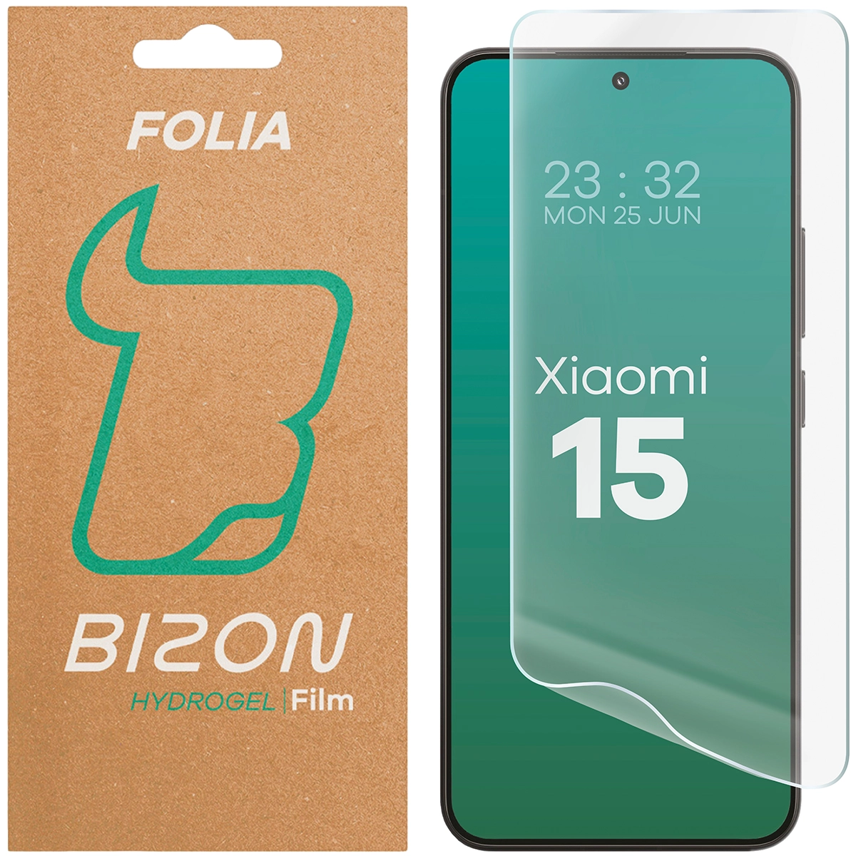 Folia hydrożelowa Bizon na ekran Hydrogel Front do Xiaomi 15 1 sztuka