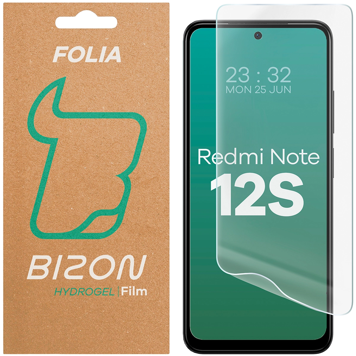 Folia hydrożelowa Bizon na ekran Hydrogel Front do Xiaomi Redmi Note 12S 1 sztuka