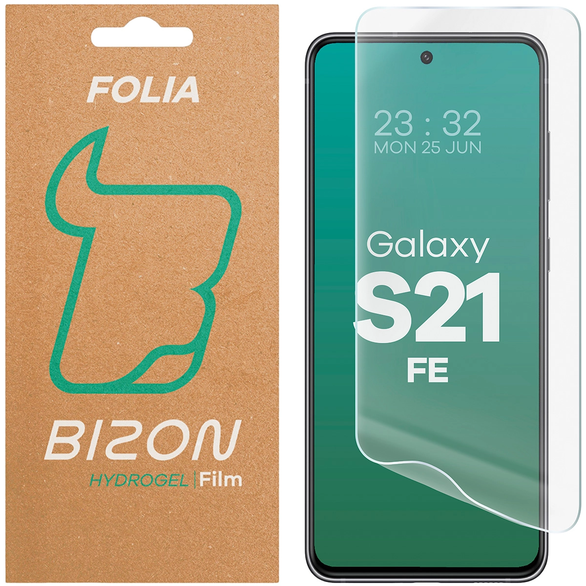 Folia hydrożelowa Bizon na ekran Hydrogel Front do Samsung Galaxy S21 FE 1 sztuka