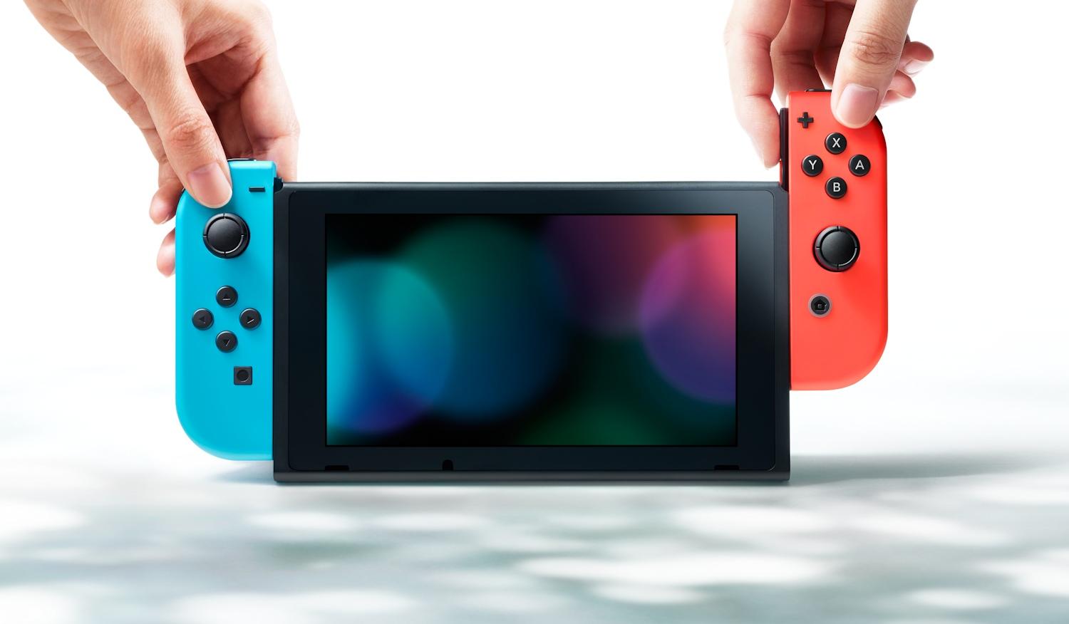 Konsola Nintendo Switch Joy-Con (czerwono-niebieski)