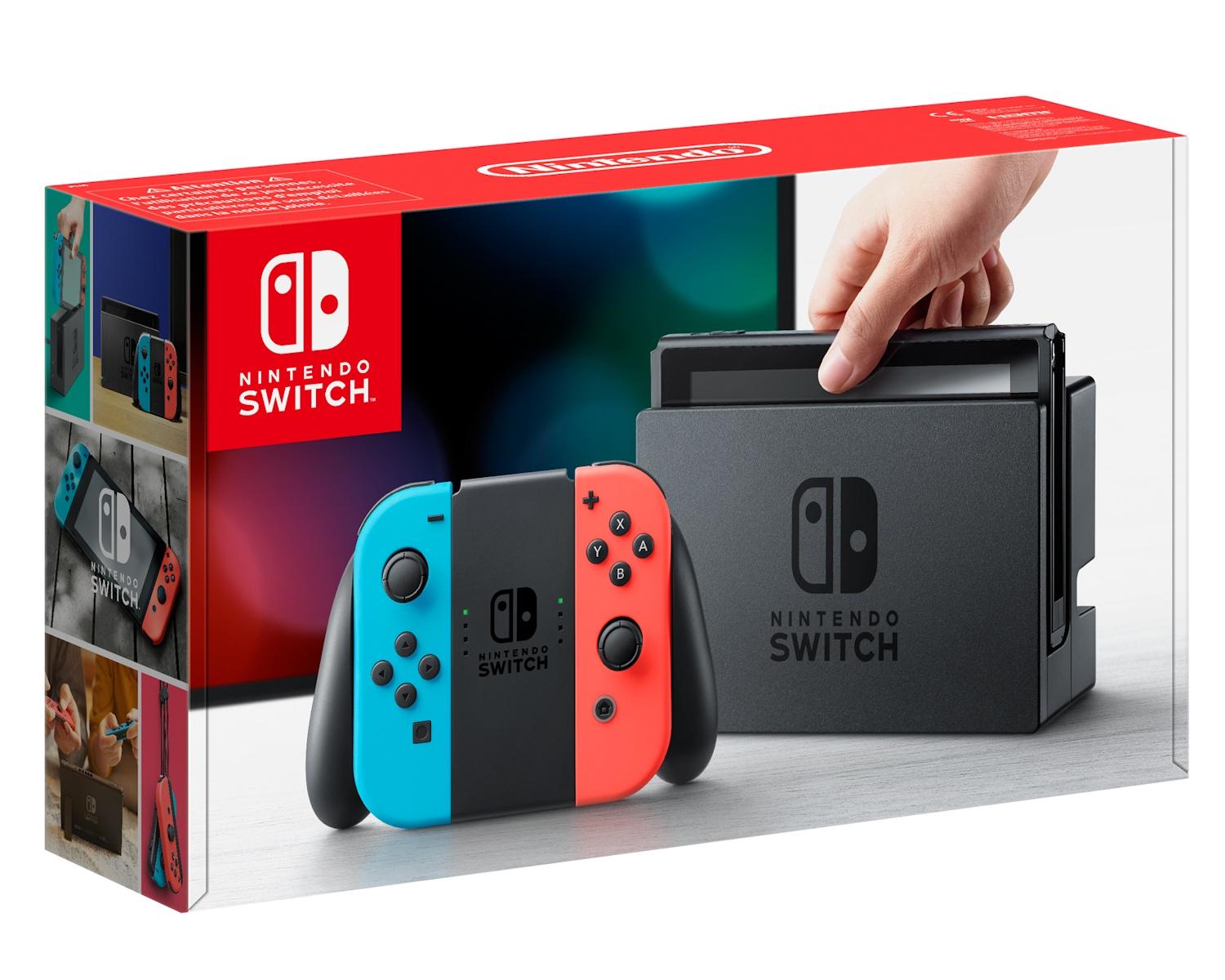 Konsola Nintendo Switch Joy-Con (czerwono-niebieski)