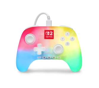 Pad PowerA Advantage Wired Controller Lumectra White do Nintendo Switch 2 Przewodowy