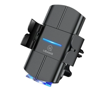 Uchwyt na telefon USAMS US-CD133 10W Automatic Czarny