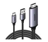 UGREEN CM773 HDMI do USB-C Czarny
