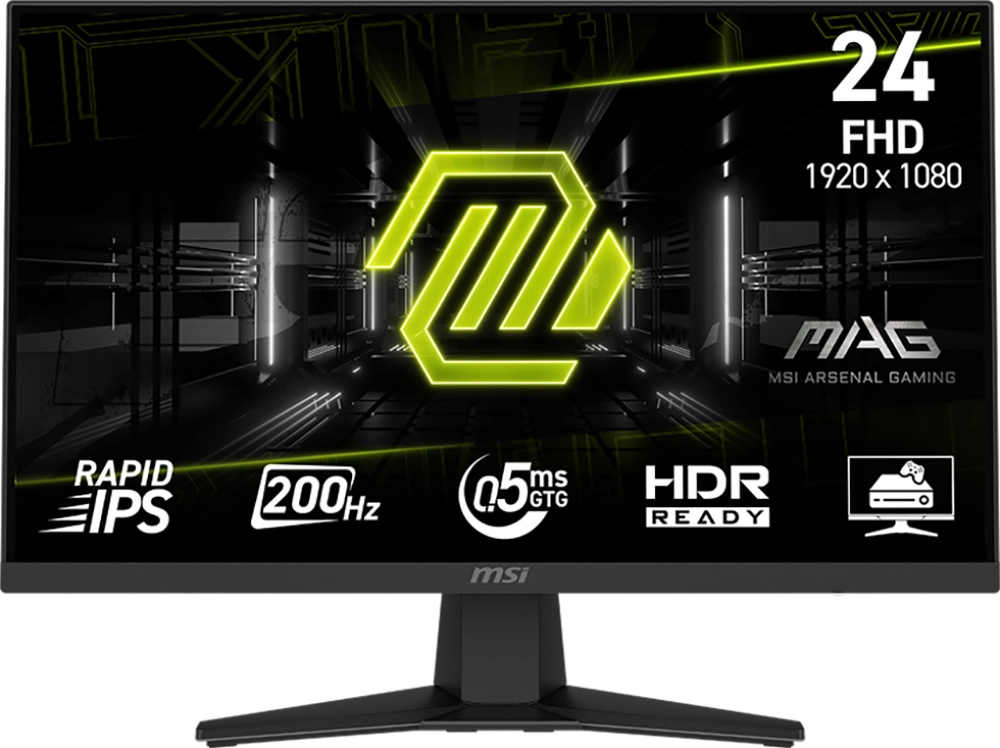 MSI MAG 244F 23,8" Full HD Rapid IPS 200Hz 0,5ms GTG Gamingowy