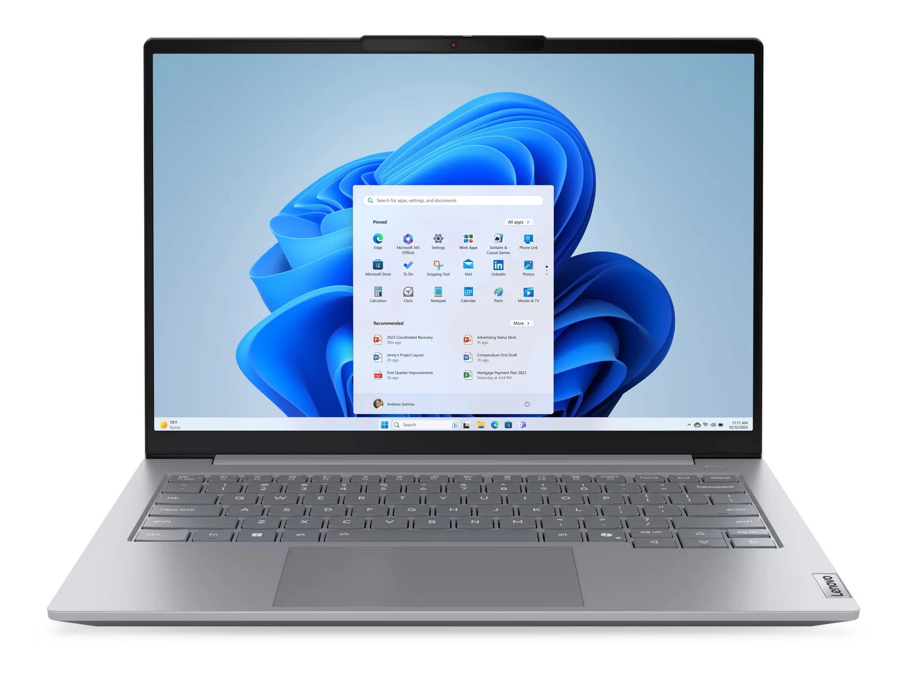 Laptop biznesowy Lenovo ThinkBook 14 G8 IRL 14" i5-13420H 16GB RAM 512GB Dysk SSD Win11 Pro Szary