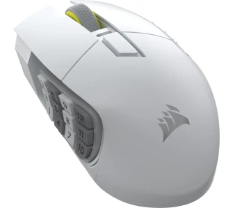 Myszka gamingowa Corsair Scimitar Elite Wireless SE Biały