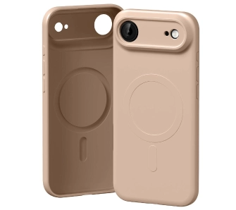 Etui Mercury Semi-Silicone MagSafe do iPhone Air różowo-piaskowy