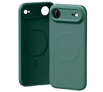 Etui Mercury Semi-Silicone MagSafe do iPhone Air zielony