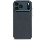 Decoded Leather Backover MagSafe do iPhone 17 Pro Max Granatowy