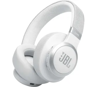 Słuchawki bezprzewodowe JBL Live 770NC Nauszne Bluetooth 5.3 Biały