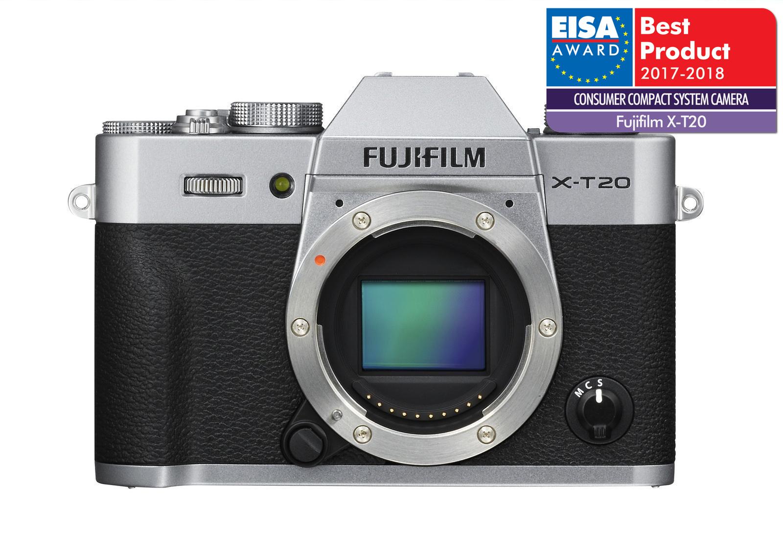Aparat Fujifilm X-T20 body (srebrno-czarny)