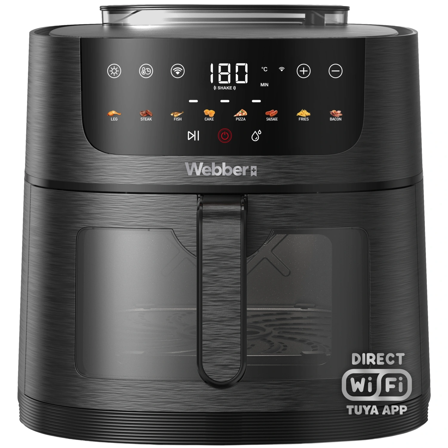 Air fryer Webber AF800 1800W 8l Aplikacja mobilna